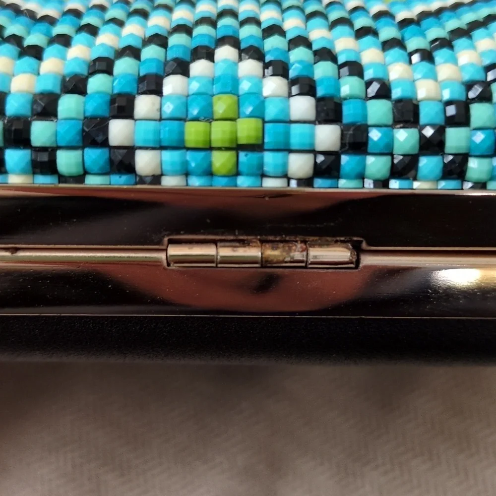 Urban Expressions Bora Bora Evening Bag In Turquoise
